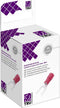 TRU COMPONENTS T2010C301 Vorkkabelschoen 0.5 mm² 1.5 mm² Gat diameter=4.3 mm Deels geïsoleerd Rood 25 stuk(s)