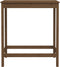 vidaXL - Bartafel - 100x50x110 - cm - massief - grenenhout - honingbruin