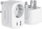 Voomy Reisstekker Engeland/UK - Wereldstekker Type G - USB-C & USB-A - Wit