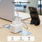 Voomy Reisstekker Engeland/UK - Wereldstekker Type G - USB-C & USB-A - Wit
