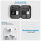 Voomy Reisstekker Engeland/UK - Wereldstekker Type G - USB-C & USB-A - Wit