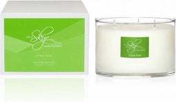 Voor de echte citrus liefhebber | Citrus Rush | 3 Wick | 100% natuurlijke soja was en etherische oliën | >45 uur genieten en brandt helemaal op | Er zijn geen betere geurkaarsen | Handgemaakt op Skye in Schotland
