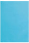 Voorblad gbc a4 pvc 180micron blauw