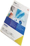 Voorblad gbc a4 pvc 180micron blauw