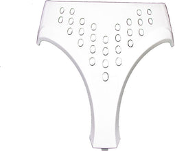 Voorfront kap Aprilia SR van bj. 1996 tot 2005 wit glans