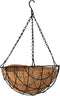 Voorgevormde inlegvel kokos voor hanging basket 25 cm - kokosinleggers / plantenbak van kokos