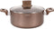 Voorraadpot - ARTHUR MARTIN - AM5531 - 28 cm met glazen deksel - Aluminium - Alle warmtebronnen inclusief inductie