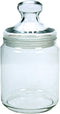 Voorraadpot/bewaarpot 750 ml glas met glazen deksel - Voorraadbussen