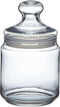 Voorraadpot/bewaarpot 750 ml glas met glazen deksel - Voorraadbussen
