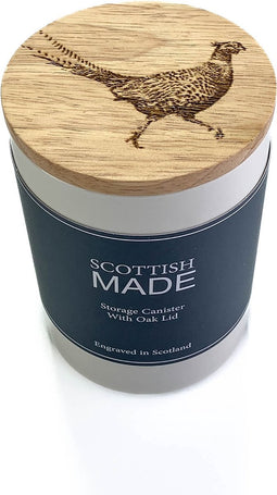 Voorraadpot Fazant Small - 13x9 - Gegraveerd - Scottish Made