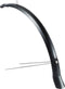 Voorspatbord 28 Eurofender Lampo 58 mm breed - mat zwart