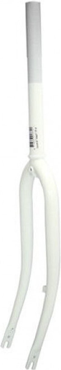 Voorvork 28" met 1 1/8" vorkbuis - trommelremnok - wit
