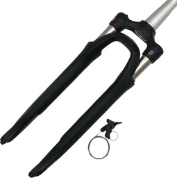 Voorvork 28 Suntour SF14 NCX Disc 1.5 >1-1/8 PM met remote lockout - mat zwart