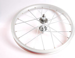 Voorwiel 16 x 1.75" aluminium - zilver