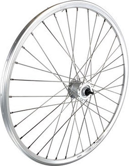 Voorwiel 28 inch 622 zilver naafdynamo spaak 13