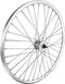 Voorwiel 28 inch 622 zilver naafdynamo spaak 13