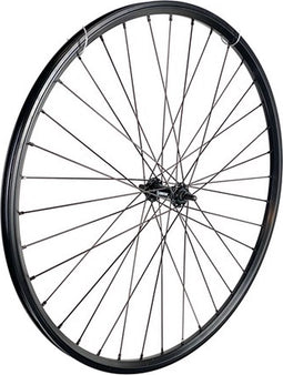 Voorwiel 28 inch 622 zwart zwarte spaak (cargo)