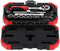 Gedore RED R49003016 16-delige Dopsleutelset - 1/4''