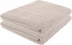 Pure4u Luxe Hotel Handdoek - Taupe -2 stuks - 100x150cm - 550 g/m2
