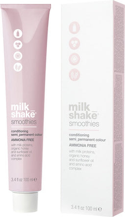 Vopsea Semi-permanenta Milk Shake Smoothies 8.338gg, Blond Deschis Cald Auriu, 100ml