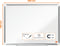 Nobo Premium Plus Magnetisch Whiteboard Staal - Met Pennengoot - Inclusief Whiteboard Marker - 600x450mm
