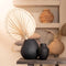 Light & Living Vaas Jake - Zwart - 39.5x39.5x41cm - Modern