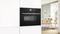 BOSCH CMG7361B2 - Compacte oven met magnetron - TFT-touchdisplay en Air Fry-functie - Zwart