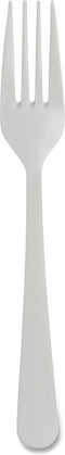 Vork depa kunststof 165mm wit 100st.