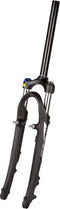 Vork verend 28 inch zoom 1.1/8 draad v-brake + schijfrem