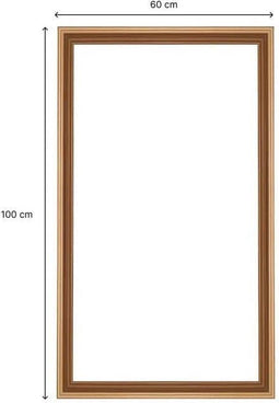 Vormlijst - NORDLINGER PRO - 100 x 60 cm - 42 x 14 mm - FSC 100%