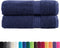vidaXL - Handdoeken - SOLUND - 2 - st - 600 - g/m² - 50x100 - cm - marineblauw