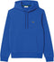 Lacoste Bio Cotton Fleece Hoodie - Heren - Regular fit - Blauw - Maat XS