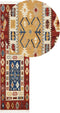 VOSKEHAT - Kelim vloerkleed - Multicolor - 80 x 300 cm - Wol