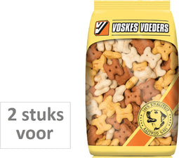 Voskes - 2 stuks! hondenvoer kluifjes 4 mix