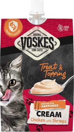 Voskes Cream Kip - Garnaal 90 gr