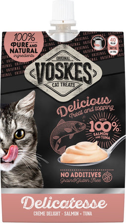 Voskes Cream Zalm - Tonijn 90 gr