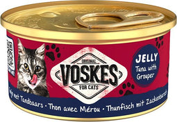 Voskes Kattenvoer Nat Tonijn met Tandbaars 85gr
