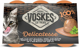 Voskes Tender Pieces Tonijn - Garnalen 6 x 25 gr