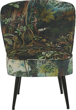 VOSS - Fauteuil - Groen - Polyester
