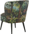 VOSS - Fauteuil - Groen - Polyester