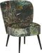VOSS - Fauteuil - Groen - Polyester