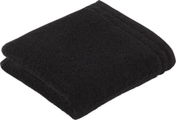 Vossen handdoek Calypso feeling 16x22 schwarz