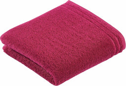 Vossen handdoek Calypso feeling 67x140 cranberry