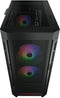 Cougar Airface RGB - Tower Behuizing - ATX EATX Micro-ATX Mini-ITX - Zwart