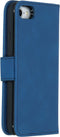 iMoshion Hoesje Geschikt voor iPhone SE (2022) / SE (2020) / 8 / 7 Hoesje Met Pasjeshouder - iMoshion Uitneembare 2-in-1 Luxe Bookcase - Donkerblauw