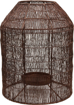 PTMD Maddin Lantaarn - 24 x 24 x 30 cm - Ijzer - Koper