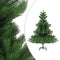 vidaXL - Kunstkerstboom - Nordmann - met - LED's - en - kerstballen - 210 - cm - groen