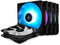 DeepCool RF 120M - Ventilatoren voor pc-behuizing - RGB 12V-RGB Sync - 5x 120mm (5 stuks)