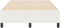 vidaXL - Bedframe - Crème - 120x190 - cm - Corduroy - Stof