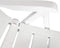 Vouwbare Stoel IPAE Progarden Voor meerdere posities Wit Hars (60 x 61 x 109 cm)